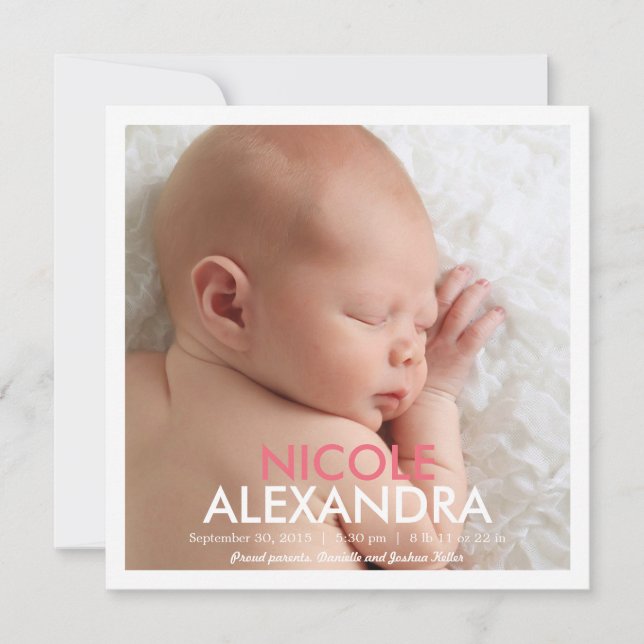 Anúncio simplesmente moderno - rosa (Frente)