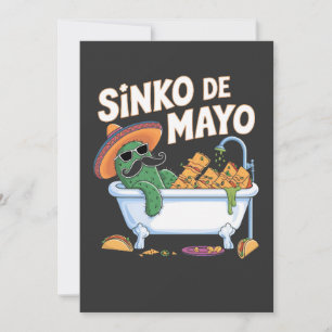 Anúncio Sinko de Mayo Cinco De Mayo Cactus Funny