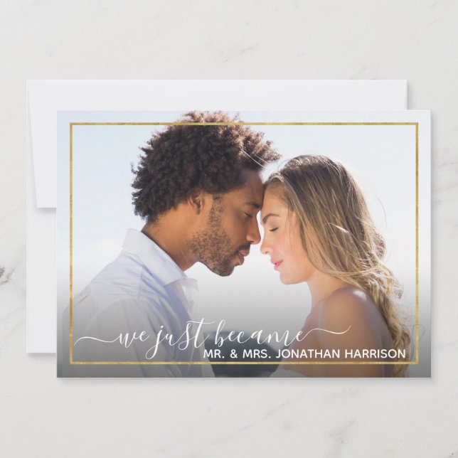 Anúncio Site do Recem casados de Fotografias Simples Elega (Frente)