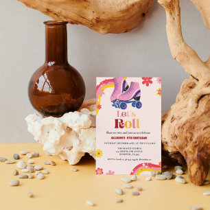 Anúncio Skate De Aniversário Do Ice Skating Winter Twthday