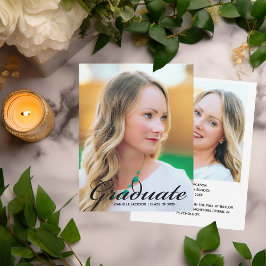 Anúncio Sobreposição de Script Preto Simples de Foto do Fo