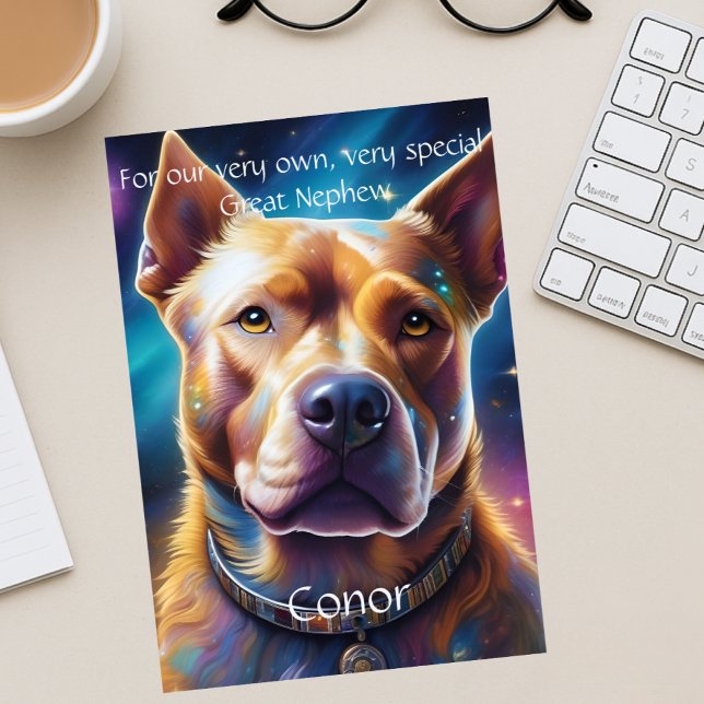 Anúncio Sobrinho de Excelente Personalizado com Poema de A (Criador carregado)