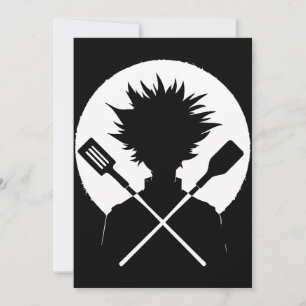 Anúncio Spatulas Funny Cozinhar Selvagem Chef