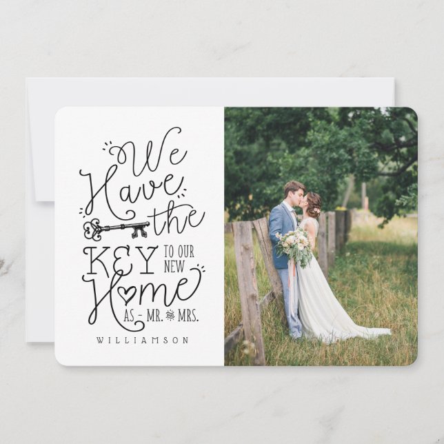 Anúncio Sr. & Sra. Foto Temos A Principal Novidade Para A  (Frente)