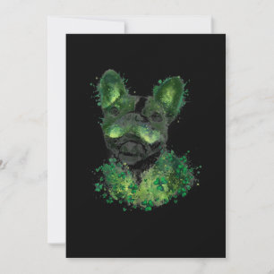 Anúncio St Patricks Day Boston Terrier Shamrock Pet Dog