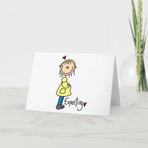 Anúncio Stick Figure Baby Expecting
