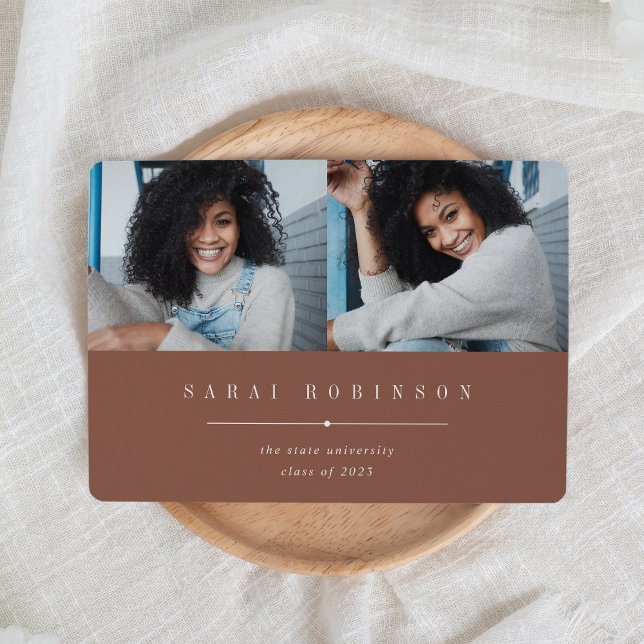 Anúncio Sublinhado | Formatação Simples de Duas Fotografia (Criador carregado)