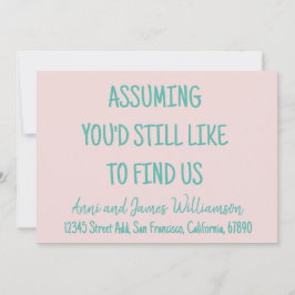 Anúncio Supondo que você ainda gostaria de nos achar engra