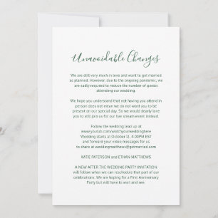 Anúncio Tão triste troca de casamento cancelada para trans