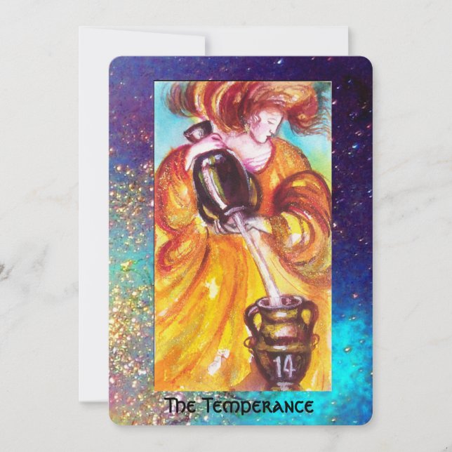 ANÚNCIO TAROTS DAS SOMBRAS PERDIDAS / A TEMPERANÇA (Frente)