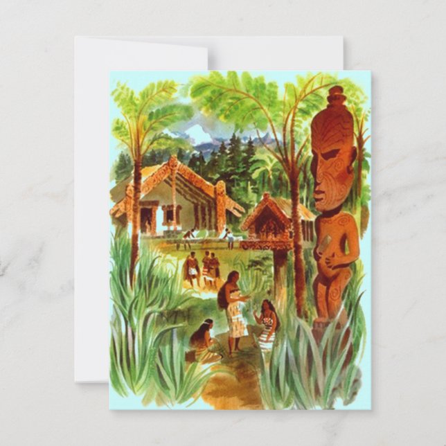 Anúncio Temos o Moving Island Hawaii Tropical Tiki (Frente)