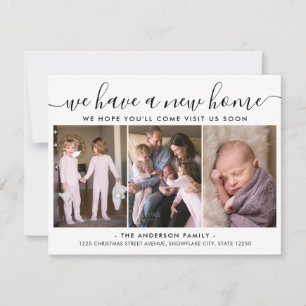 Anúncio Temos Um Novo Endereço Doméstico Movido 3 Fotograf