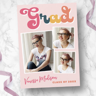 Anúncio Tendy Retro Style Vintage Boho Pink 3 Photo Forman