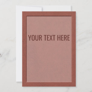 Anúncio Textura de Couro Castanho Faux