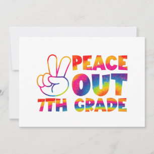 Anúncio Tie Dye do 7º ano do 1º ano do 7