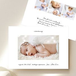 Anúncio tinta manuscrita preta introduzindo fotografia par