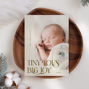 Anúncio Tiny Toes Big Joy Cream Foto Nascimento