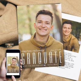 Anúncio Tipografia de FORMANDOS Minimalista Moderna 2 Foto