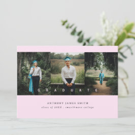 Anúncio três fotos minimalísticas elegantes