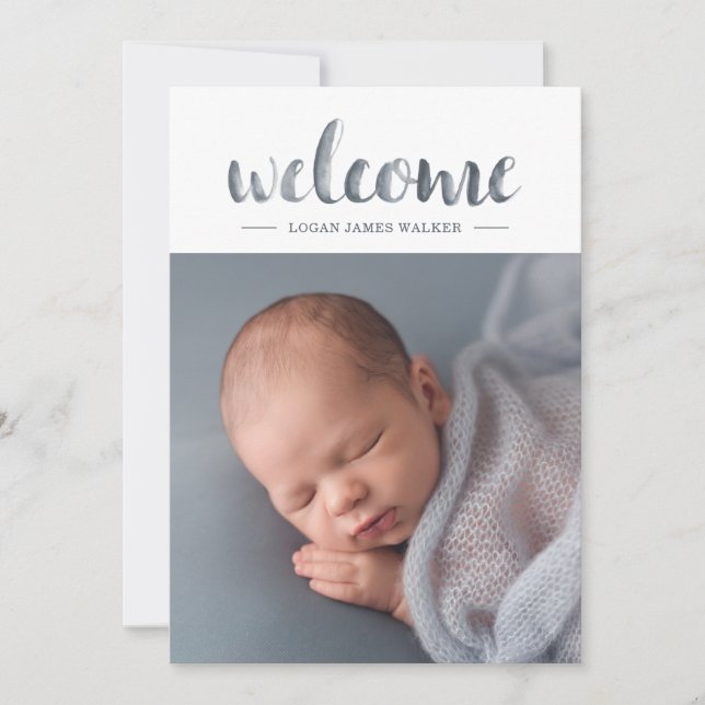 Anúncio Triângulo com Script de Aquarela Garland Collage B (Frente)