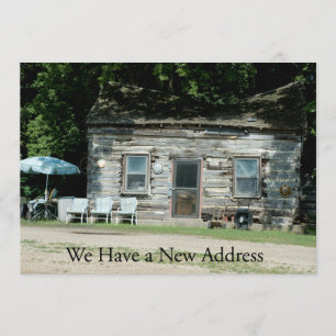 Anúncio Troca de Endereço Privada Engraçada: Cabine de Log