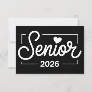 Anúncio Turma De Graduação De 2026 Graduado De Coração Sên