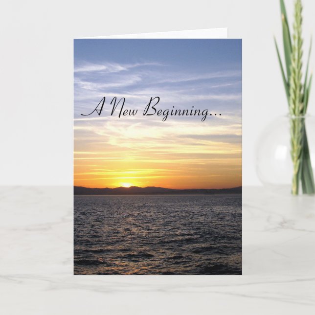 Anúncio Um começo novo… (Frente)