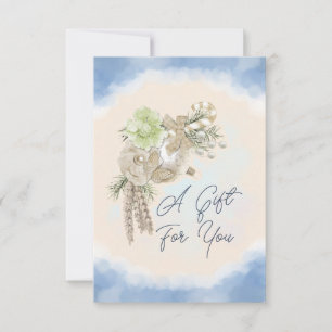 Anúncio Um presente para você anunciar