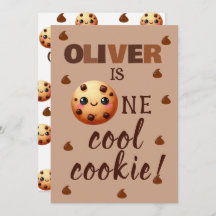 Um primeiro aniversario de cookies Legal