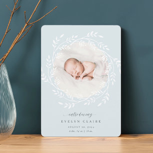 Anúncio Uma ramificação nova   Foto de nascimento