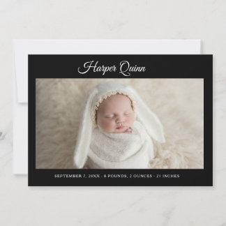 Anúncio Unique Elegant Baby Boy Photo Collage Birth