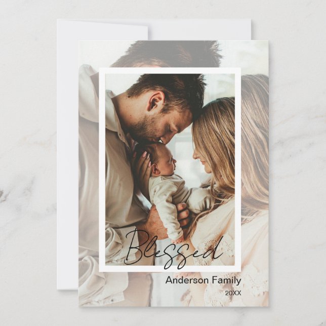 Anúncio Unique Photo on Photo Tabletop Plaque  Easel (Frente)