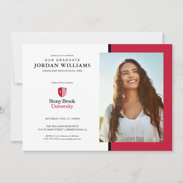 Anúncio Universidade Stony Brook | Marca registrada (Frente)