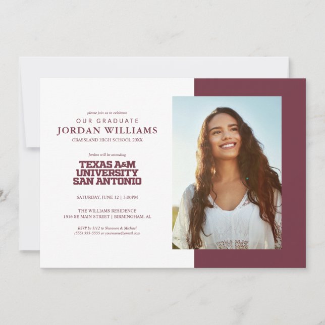 Anúncio Universidade Texas A&M-San Antonio (Frente)