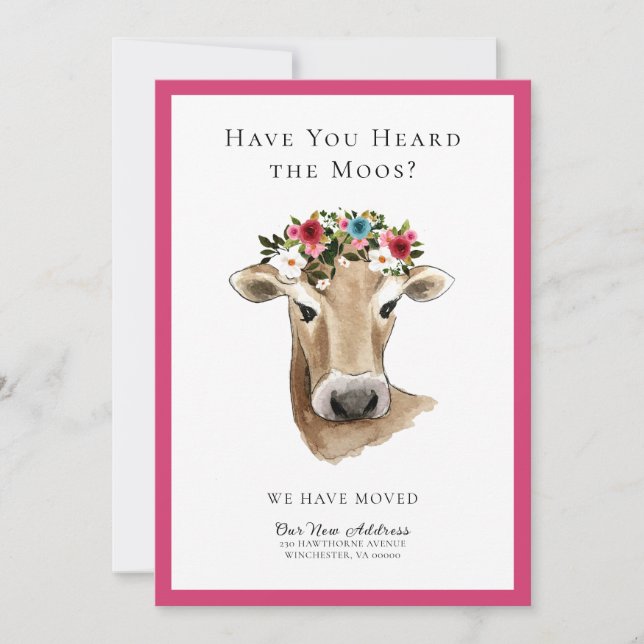 Anúncio Vaca Simples e Cortada Movimentamos Novo Endereço (Frente)