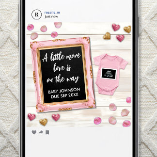 Anúncio Valentine Ultrasound Photo Social Media