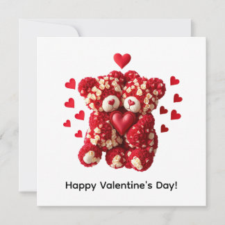 Anúncio Valentine's Day Card: Loveheart Bears