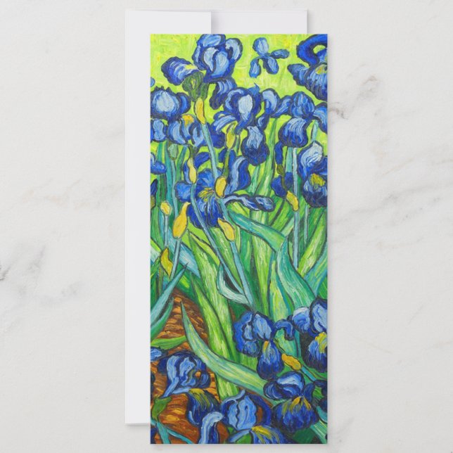 Anúncio Van Gogh Irises (Frente)