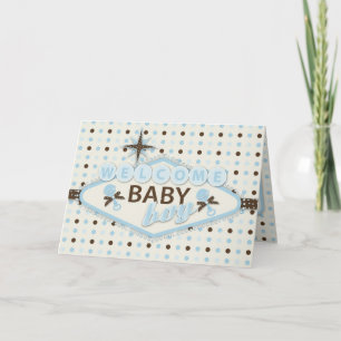 Anúncio Vegas Baby Boy Card