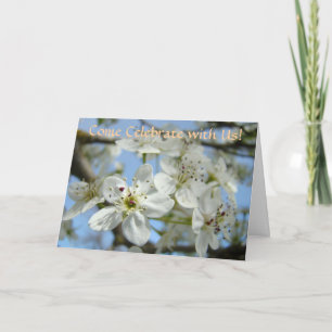 Anúncio Venha Celebrar Conosco! Casando Salve a Data