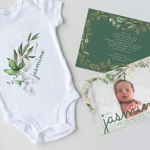 Anúncio Vidro do Mar Verde Elegante Eucalyptus Elegante