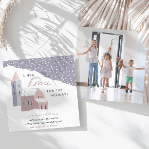 Anúncio Vila Snowy Novo lar para os feriados em moviment