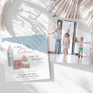 Anúncio Vila Snowy Novo lar para os feriados em moviment