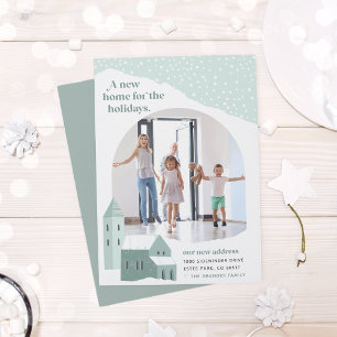 Anúncio Vila Snowy Transferência de Feriados de Fotograf