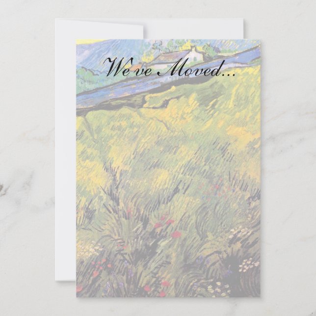 Anúncio Vincent Van Gogh - Campo De Trigo Primavera (Frente)