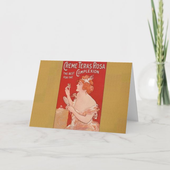 Anúncio Vintage Beauty Advertisement (Frente)