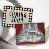 Vintage Movie Marquee Baby Ultrassom Foto