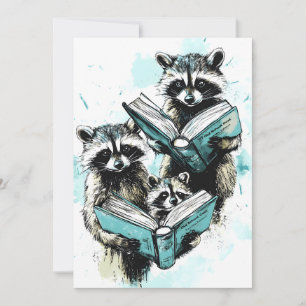 Anúncio Vintage Raccoon Readers Club