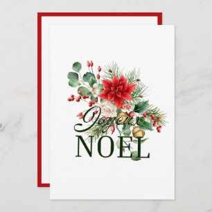Anúncio Vintage Rustic French Joyeux Noel