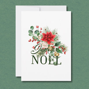 Anúncio Vintage Rustic French Joyeux Noel